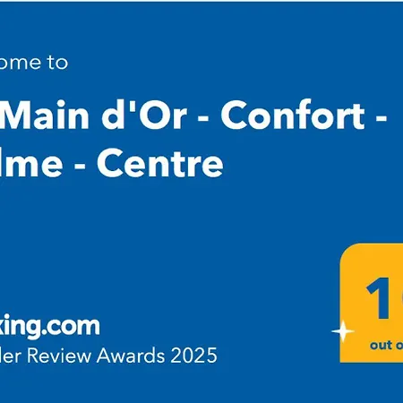 La Main D'or - Confort - Calme - Centre Abbeville